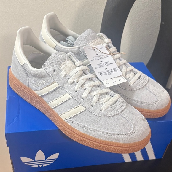 adidas Shoes - Adidas White Sneakers with Gum Sole